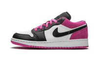 Air Jordan 1 Low Black Active Fuchsia