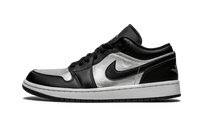 Air Jordan 1 Low SE Black Metallic Silver