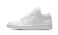 Air Jordan 1 Low Triple White Patent Swoosh (2022)