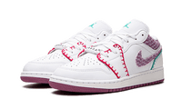 Air Jordan 1 Low White Light Bordeaux