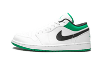 Air Jordan 1 Low White Lucky Green Black