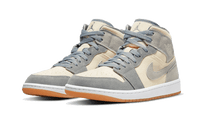 Air Jordan 1 Mid Coconut Milk Particle Grey