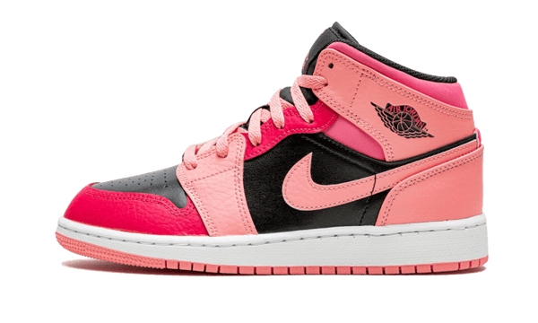 Air Jordan 1 Mid Coral Chalk Pink