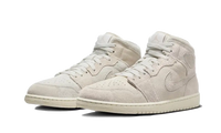 Air Jordan 1 Mid Craft Suede Ivory