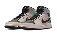 Air Jordan 1 Mid Dirty Powder Iridescent