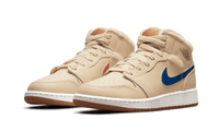 Air Jordan 1 Mid Fleece Pearl White