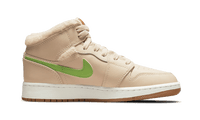 Air Jordan 1 Mid Fleece Pearl White