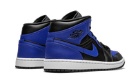 Air Jordan 1 Mid Hyper Royal Tumbled Leather