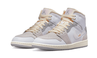 Air Jordan 1 Mid SE Craft Inside Out White Grey