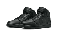 Air Jordan 1 Mid Triple Black (2022)