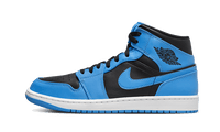 Air Jordan 1 Mid University Blue Black