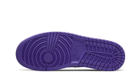 Air Jordan 1 Mid White Black Purple