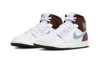 Air Jordan 1 Retro Mid SE Brown Blue Grey