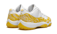 Air Jordan 11 Retro Low Yellow Snakeskin