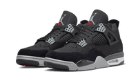 Air Jordan 4 Black Canvas