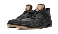 Air Jordan 4 Retro Levis Black
