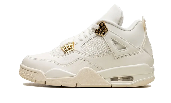 Air Jordan 4 Sail Metallic Gold