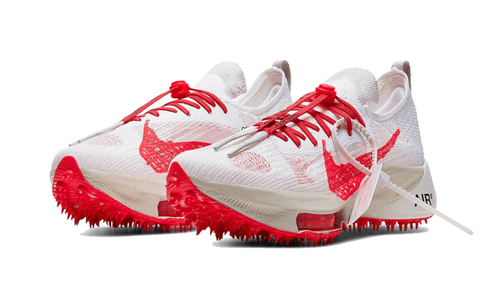 Nike Air Zoom Tempo NEXT% Off White White Solar Red