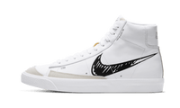 Nike Blazer Mid Sketch Black Swoosh