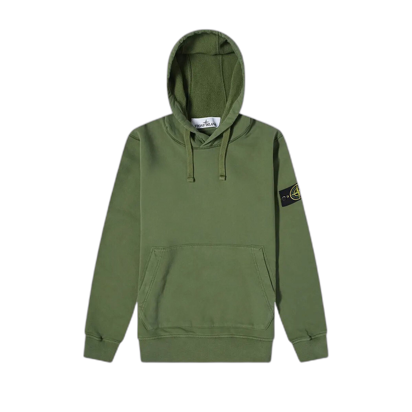 Stone Island Hooded Sweatshirt 'Olive Green'