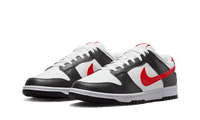 Nike Dunk Low Black White Red