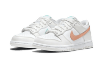 Nike Dunk Low White Bone Peach Aqua
