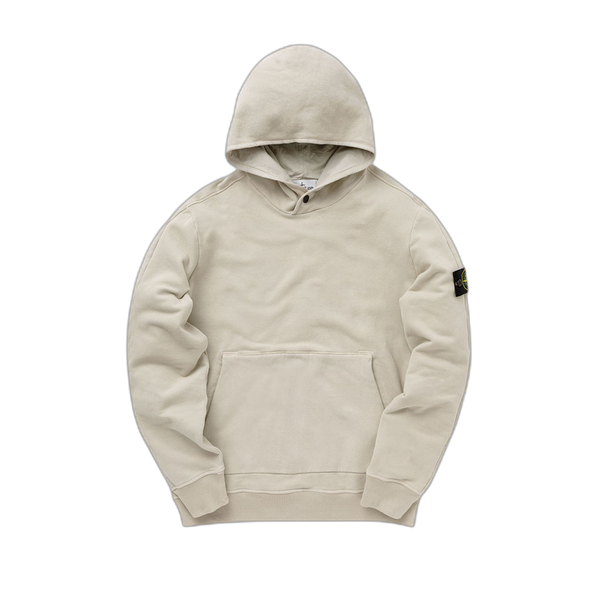 Stone Island Logo Patch Hoodie 'Plaster'