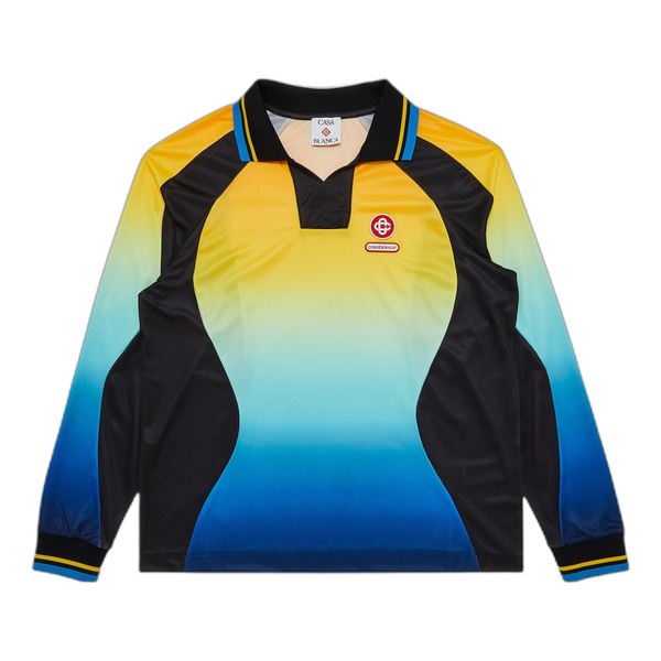 Casablanca Long-Sleeve Football Top 'Gradient' - M AW25 JTP 415 01 GRAD