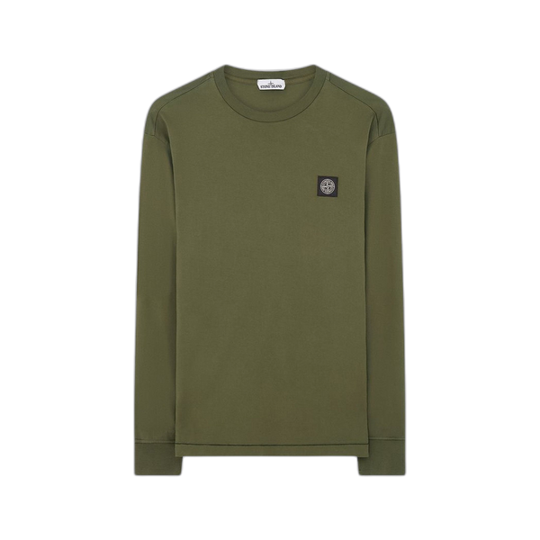 Stone Island Patch Logo Long-Sleeve 'Olive'