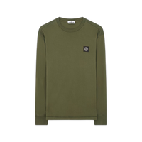 Stone Island Patch Logo Long-Sleeve 'Olive'