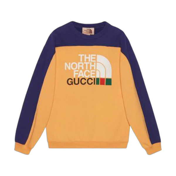 Gucci x The North Face Sweatshirt 'Yellow/Blue'