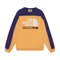 Gucci x The North Face Sweatshirt 'Yellow/Blue'