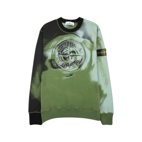 Stone Island Crewneck Sweatshirt 'Olive'