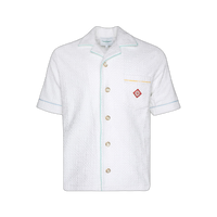 Casablanca Monogram Towelling Shirt 'White'