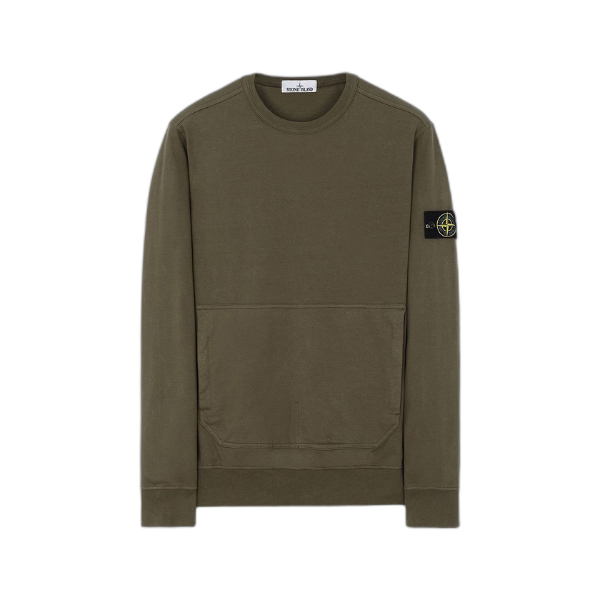 Stone Island Crewneck Sweatshirt 'Olive'
