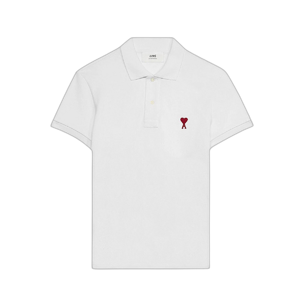 Ami ADC Polo Shirt 'White'