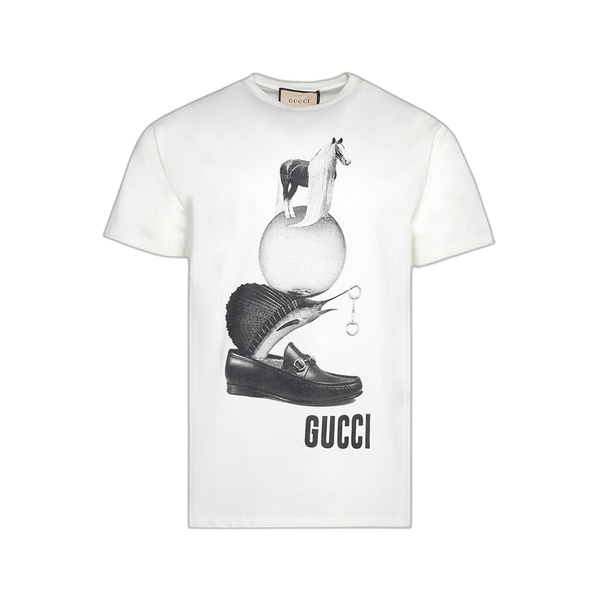 Gucci Printed Jersey T-Shirt 'Sunlight/Mc'