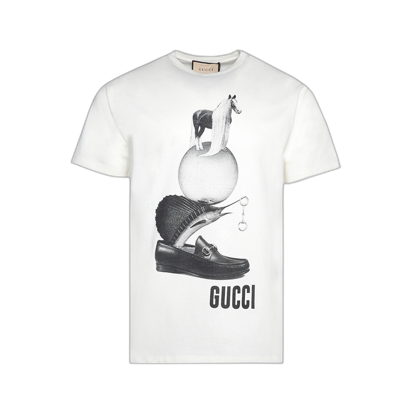 Gucci Printed Jersey T-Shirt 'Sunlight/Mc'