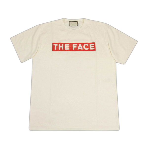 Gucci 'The Face' Cotton T-Shirt 'Off White'