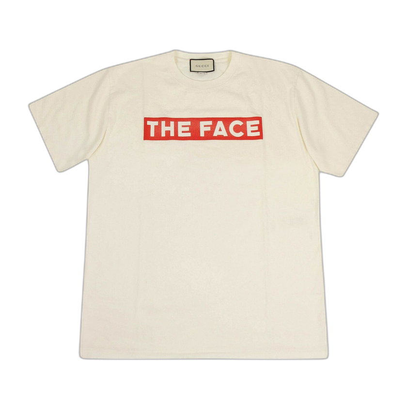 Gucci 'The Face' Cotton T-Shirt 'Off White'