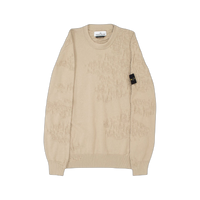 Stone Island Logo Crewneck Sweater 'Dove Grey'