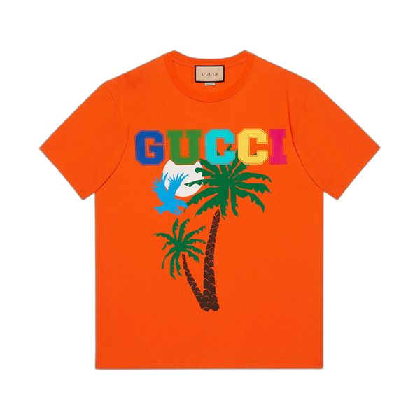 Gucci Palms T-Shirt 'Orange'