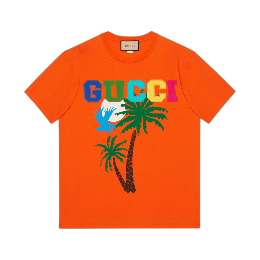 Gucci Palms T-Shirt 'Orange'