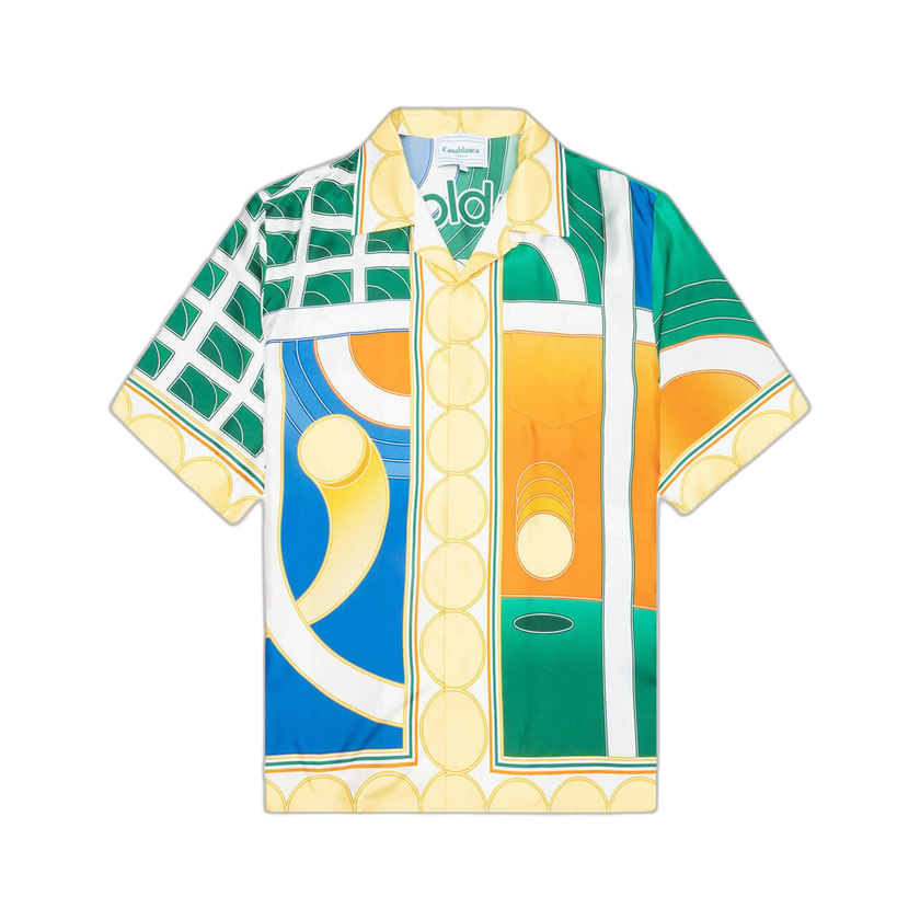 Casablanca Reve De Tennis Shirt 'Multicolor'