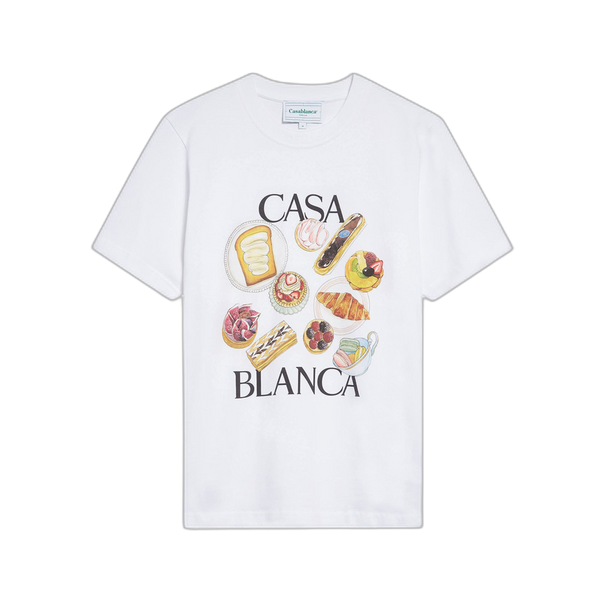 Casablanca T-Shirt 'Patisseries En Vol'