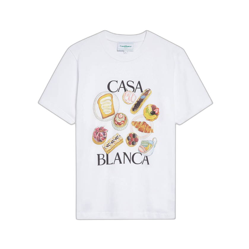 Casablanca T-Shirt 'Patisseries En Vol'