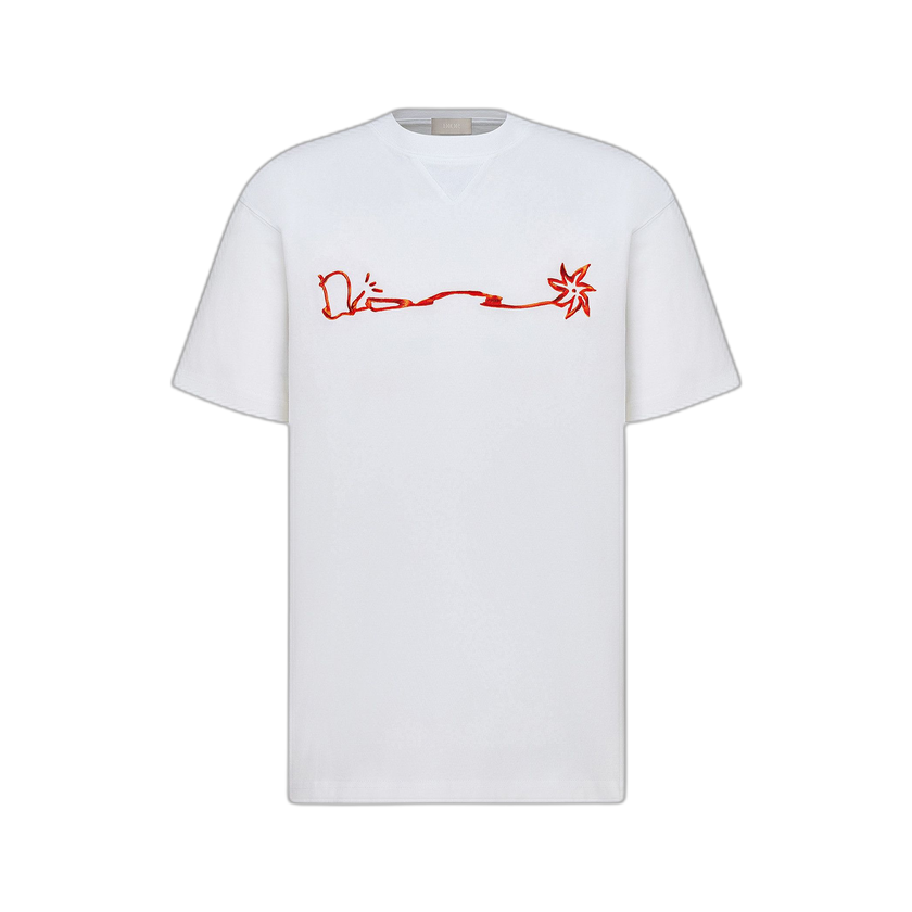 Dior x Cactus Jack Oversized T-Shirt 'White'