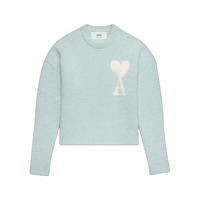 Ami ADC Sweater 'Aquamarine/Ivory'