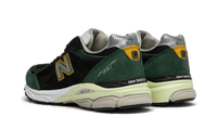New Balance 990 V3 Black Green Yellow