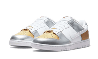 Nike Dunk Low Gold Silver